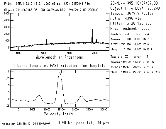 xcsao summary page