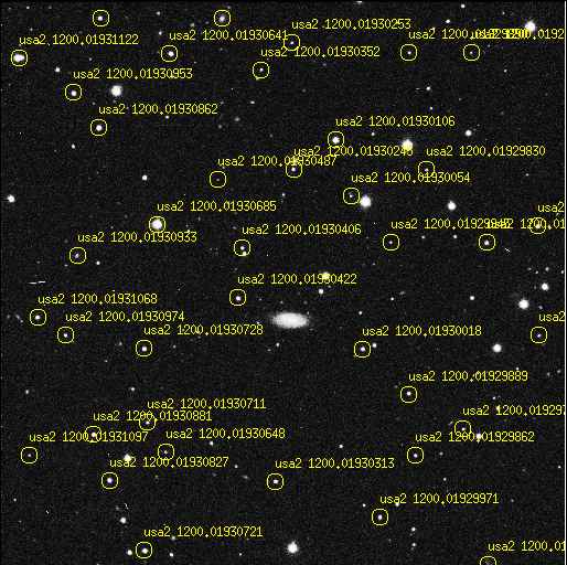 image with USNO-SA2.0 Sources